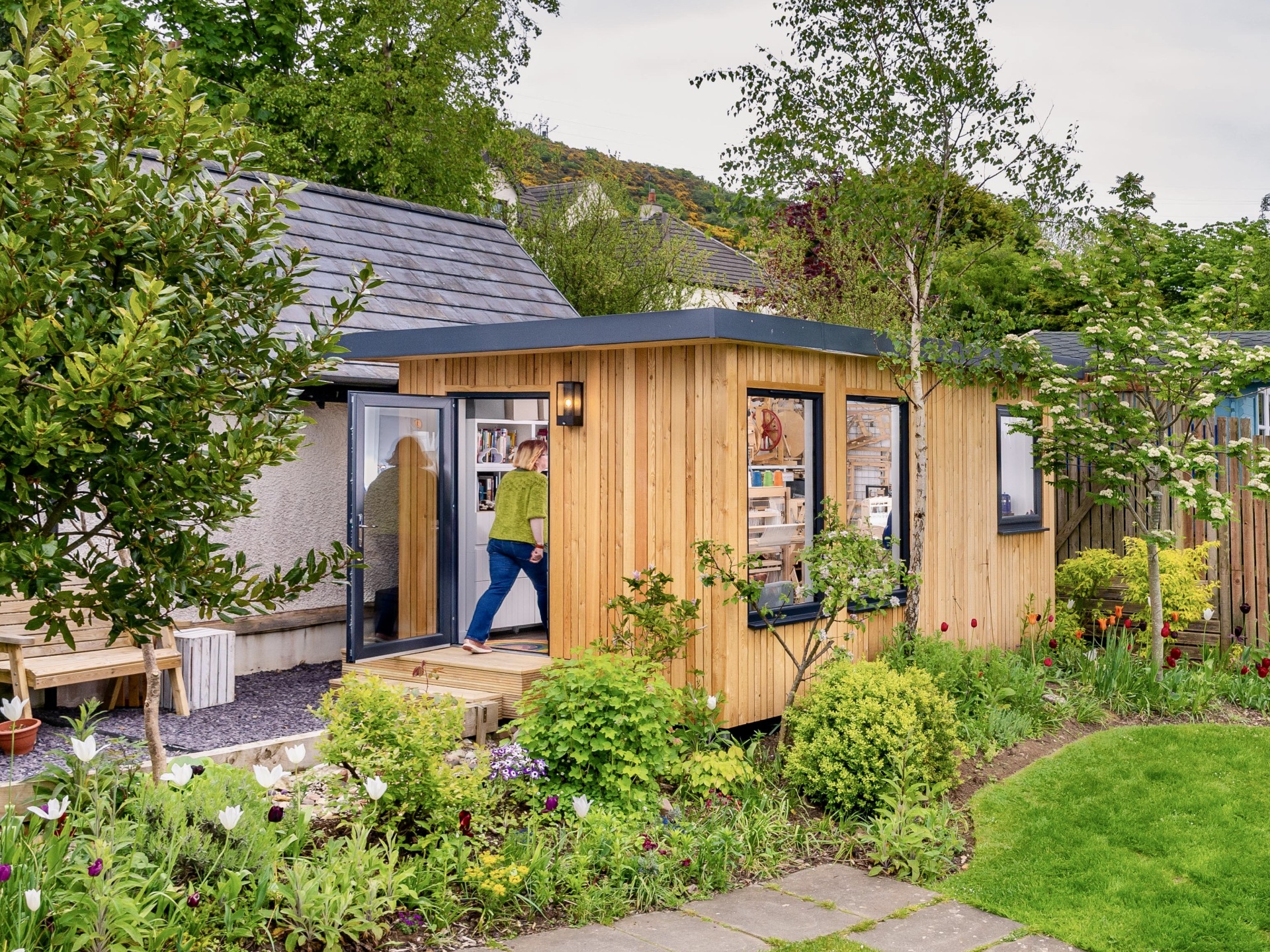 Outside In Garden Rooms garden office